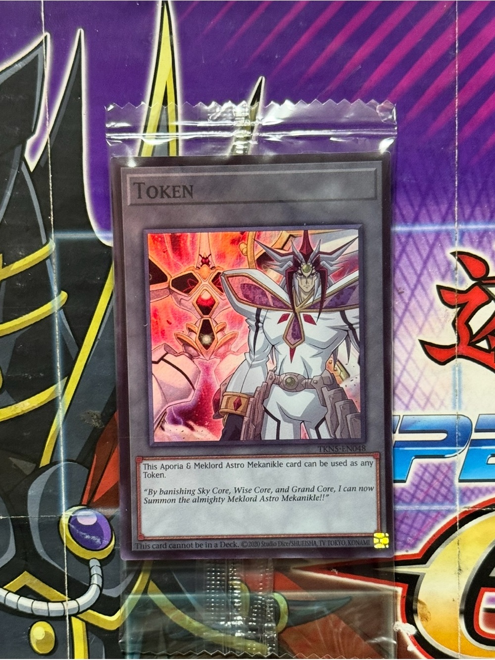 Yugioh Token - Aporia & Meklord Astro Mekanikle TKN5-EN048 Factory Sealed